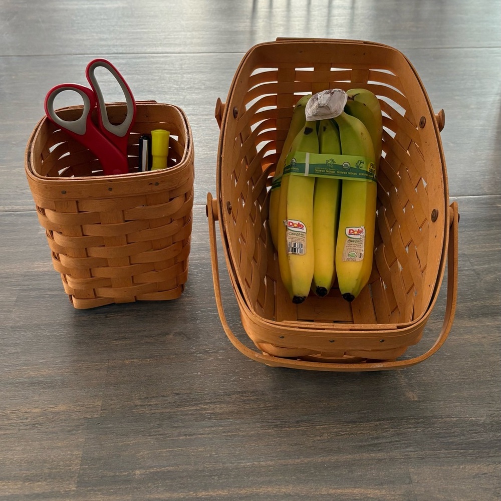 Longaberger w/FREE utensil basket